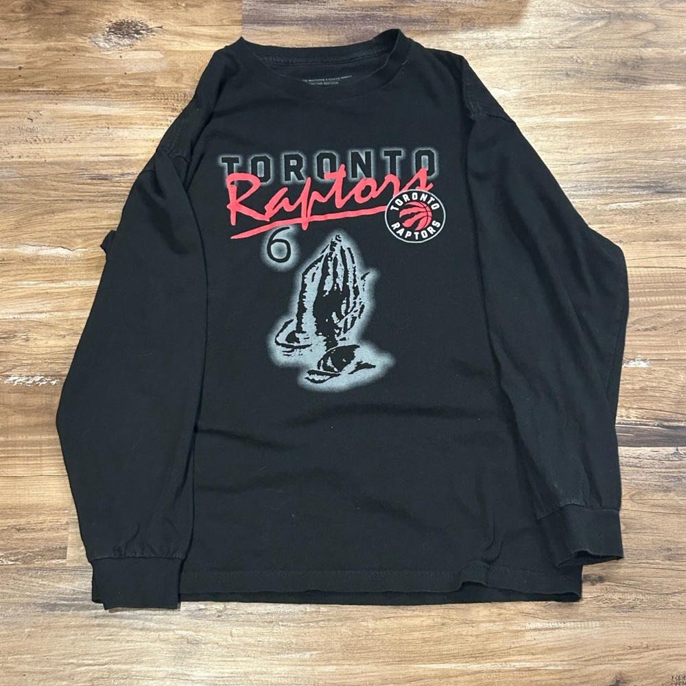OVO X Toronto Raptors Drake Night Long Sleeve Shirt Medium / Large